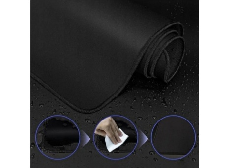 Podkładka Pod Mysz Gamingowa Biurowa 35x25 Czarna Wodoodporma