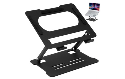 Podstawka metalowa regulowana pod laptop tablet do 17 cali stojak na biurko
