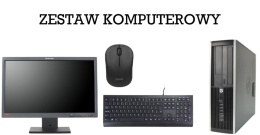 Zestaw Komputerowy HP + Lenovo