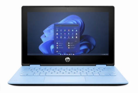 Dotykowy Laptop HP 11 G9 Błękitny | Intel | 8GB | 128GB | Windows 11