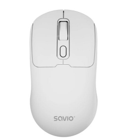 Mysz bezprzewodowa Savio Biała