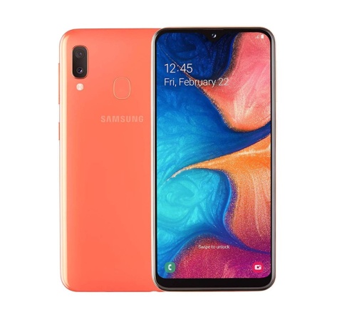 Telefon Samsung Galaxy A20E Pomarańczowy