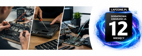 Dodatkowa Gwarancja 12 miesięcy - Laptop w cenie 1001-2000 zł
