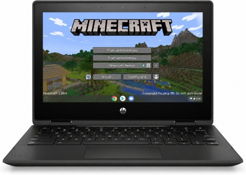 Dotykowy Laptop Tablet HP 11 X360 CZARNY