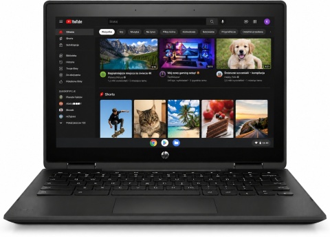 Dotykowy Laptop Tablet HP 11 X360 CZARNY