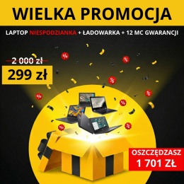 LAPTOP NIESPODZIANKA