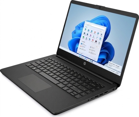 Laptop HP 14S czarny | Ryzen 5 | 14" | 8GB | 512GB | Windows 11