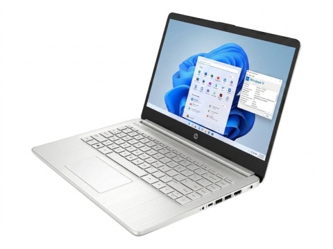 Laptop HP 14S srebrny | Ryzen 5 | 14" | 8GB | 512GB | Windows 11