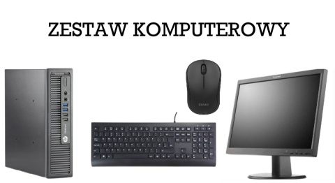 Zestaw Komputerowy HP + Lenovo