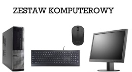 Zestaw Komputerowy Dell + Lenovo