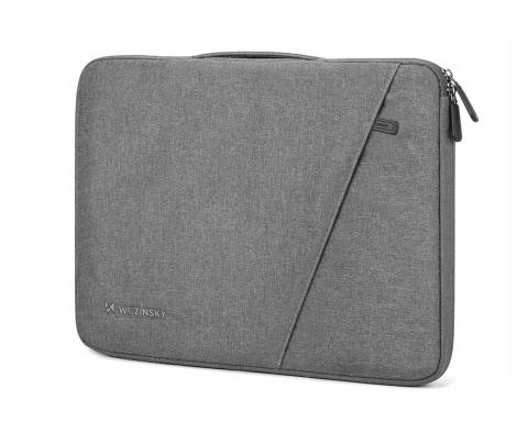 Etui Torba Na Laptop 14" Z Chowaną Rączką Szara