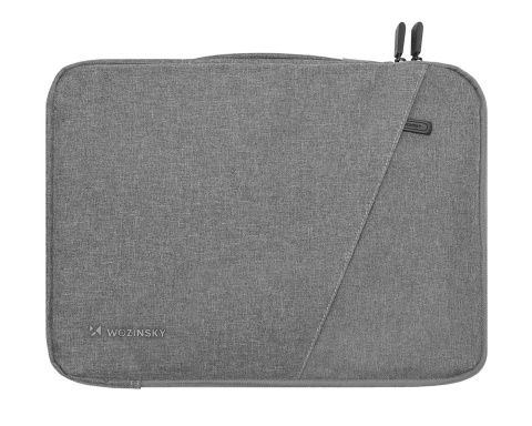 Etui Torba Na Laptop 14" Z Chowaną Rączką Szara