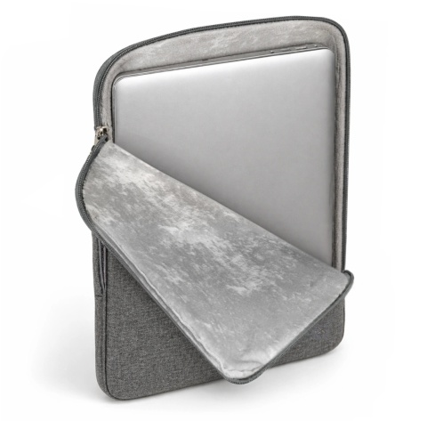 Etui Torba Na Laptop 14" Z Chowaną Rączką Szara