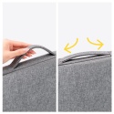 Etui Torba Na Laptop 14" Z Chowaną Rączką Szara