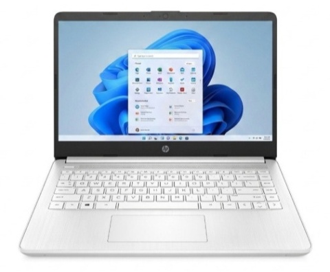 Laptop HP 14S srebrny | Ryzen 5 | 14" | 8GB | 512GB | Windows 11