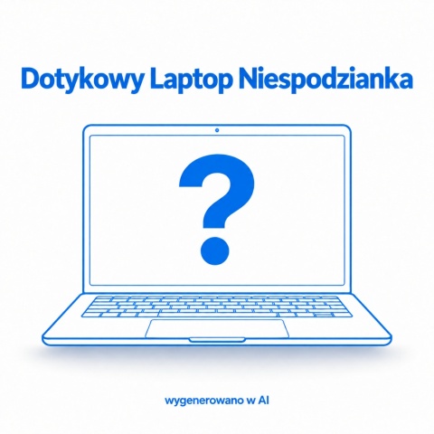 DOTYKOWY LAPTOP NIESPODZIANKA