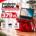 DOTYKOWY LAPTOP NIESPODZIANKA